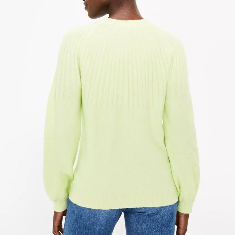 Loft Modern Ribbed Sweater NWOT Size XL - Picture 2 of 8